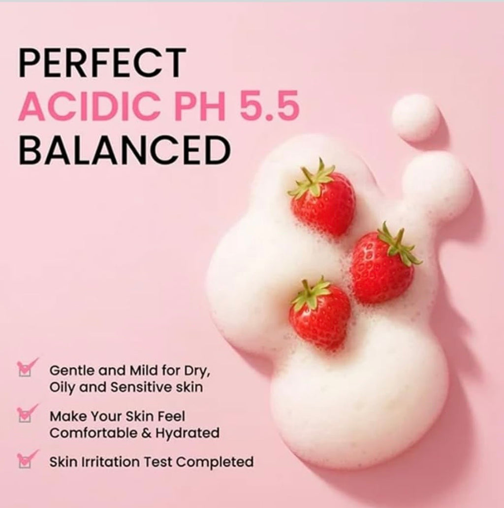 BODY WASH FRESAS CON LECHE